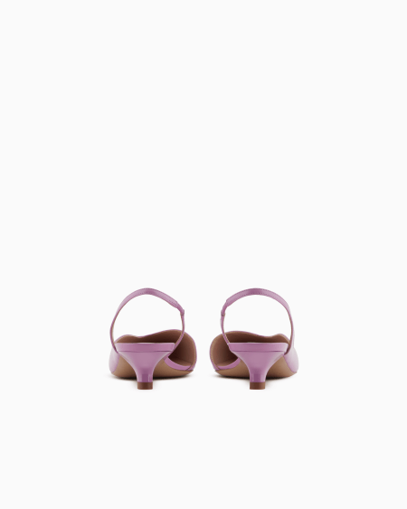 Armani Zapato de salón destalonado de piel cepillada Rebajas online