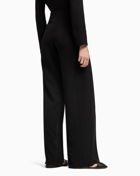 Armani Pantalones con panel de crepé fluido Últimos 3 días
