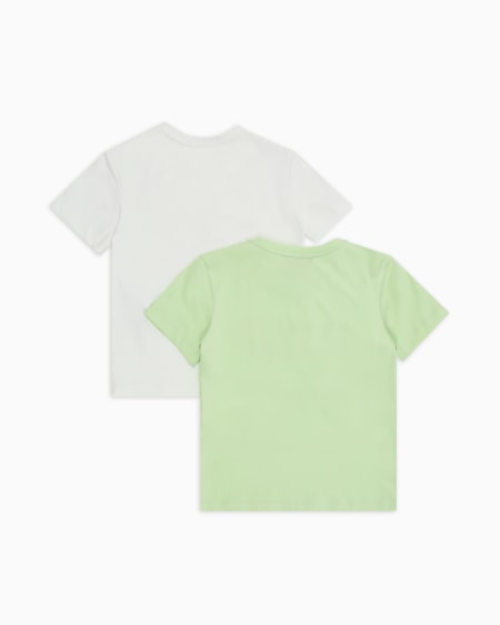 Armani Paquete de dos camisetas de punto con logotipo alegre Liquidación