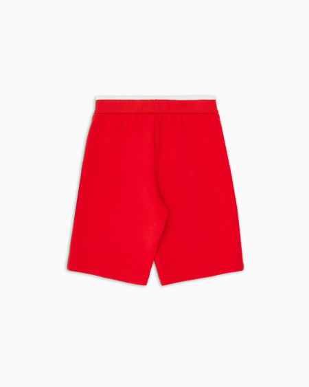 Armani Pantalones cortos de punto doble con cordón y bordado Devoluciones gratuitas