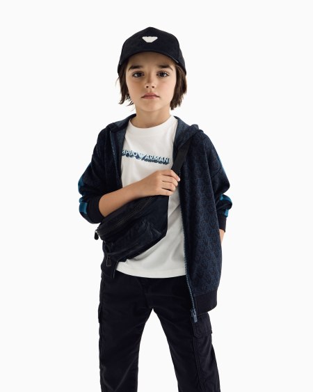 Armani Paquete de dos camisetas con logotipo estampado Outlet online