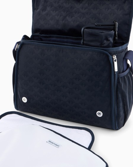 Armani Conjunto de bolso Mummy con logotipo integral de águila Ofertas