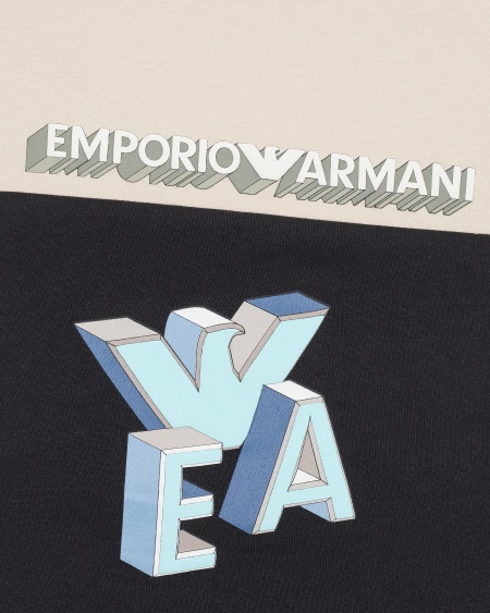 Armani Paquete de dos camisetas con logotipo estampado Venta caliente