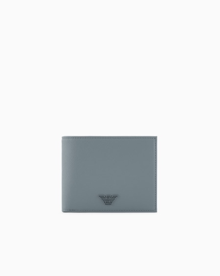 Armani Cartera plegable de piel saffiano regenerada ASV Ventas relámpago