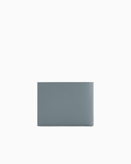 Armani Cartera plegable de piel saffiano regenerada ASV Ventas relámpago