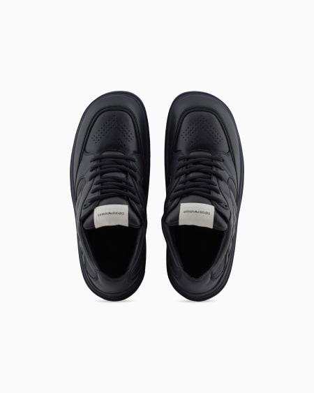 Armani Deportivas con detalles de napa acolchada Envío internacional gratuito