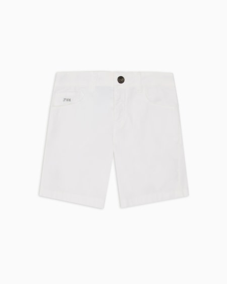 Armani Bermudas cinco bolsillos de algodón Rebajas de fin de temporada