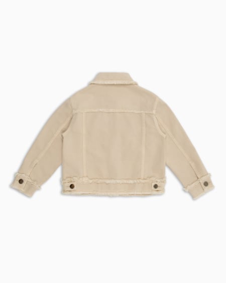 Armani Chaqueta en denim teñido en prenda Devoluciones gratuitas