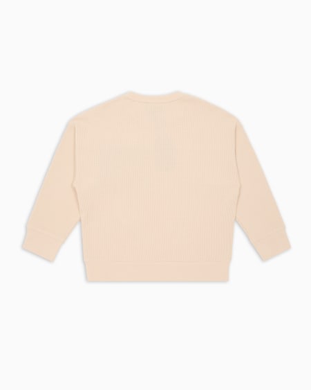 Armani Sudadera de punto gofrado orgánico ASV Outlet