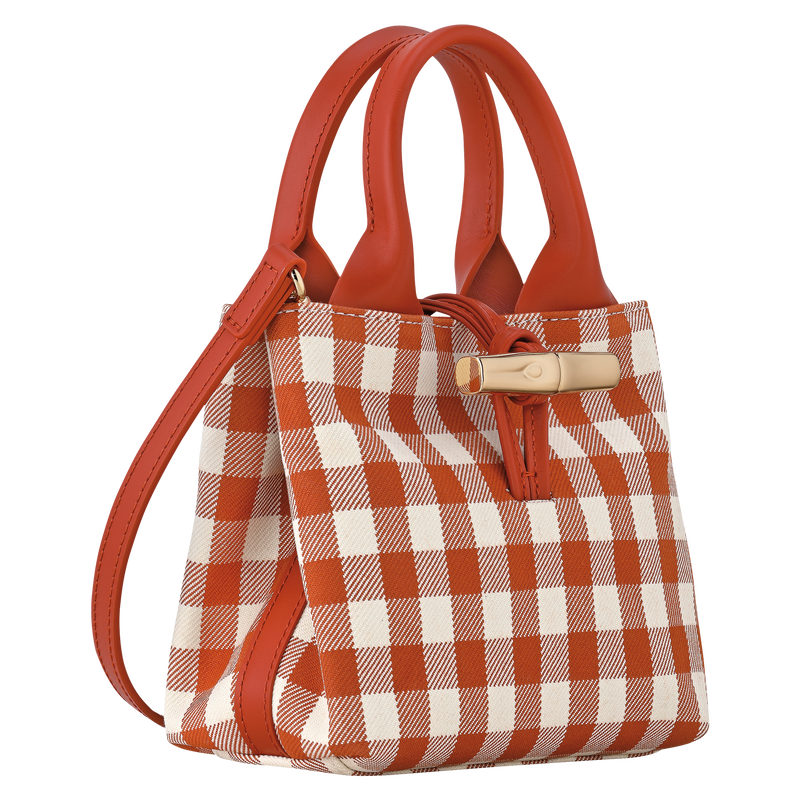 Longchamp Le Roseau Bolso con asa superior XS Tela - Corteza Liquidación