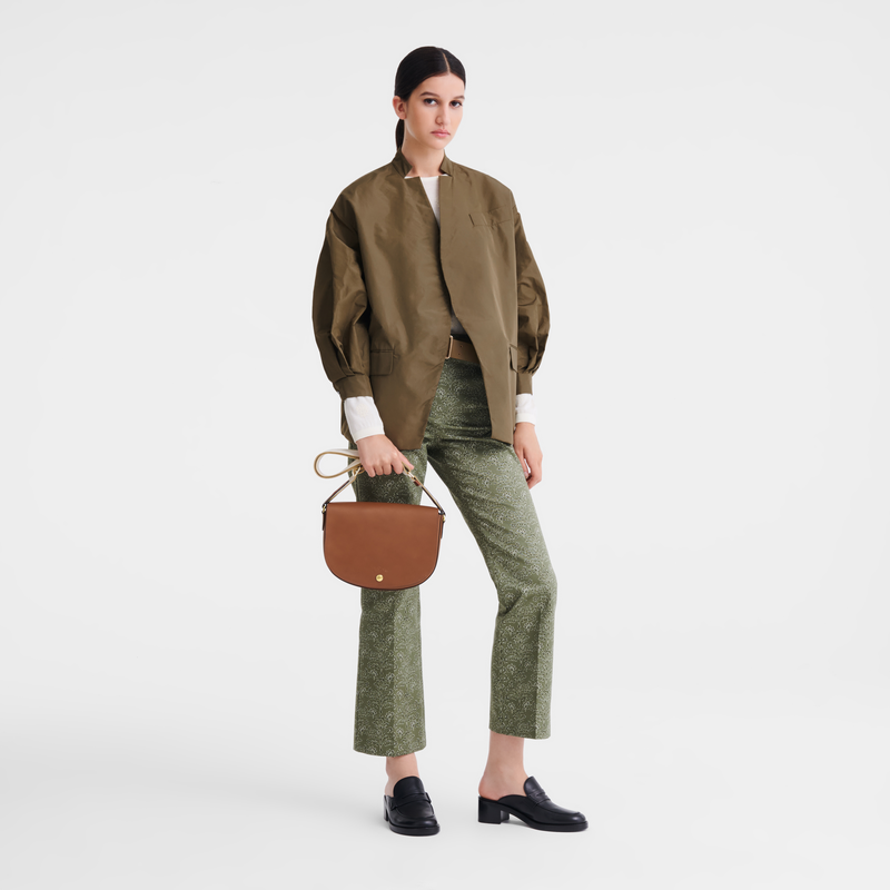 Longchamp Épure Bolso bandolera M Cuero - Coñac Envío internacional gratuito