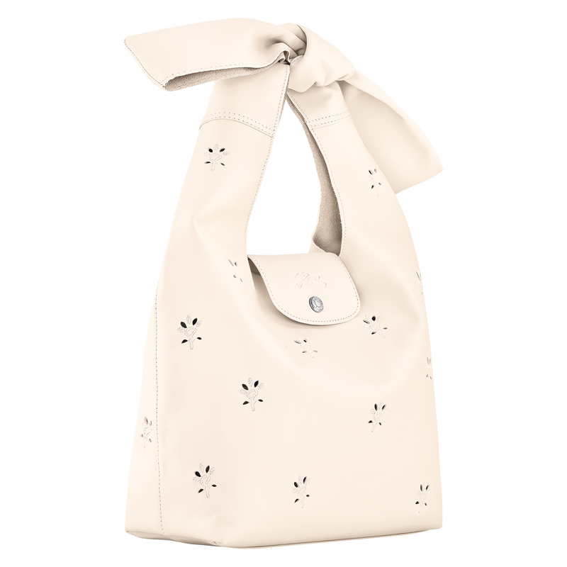 Longchamp Le Pliage Xtra Bolso de hombro M Cuero - Crudo Limitado a 3 días