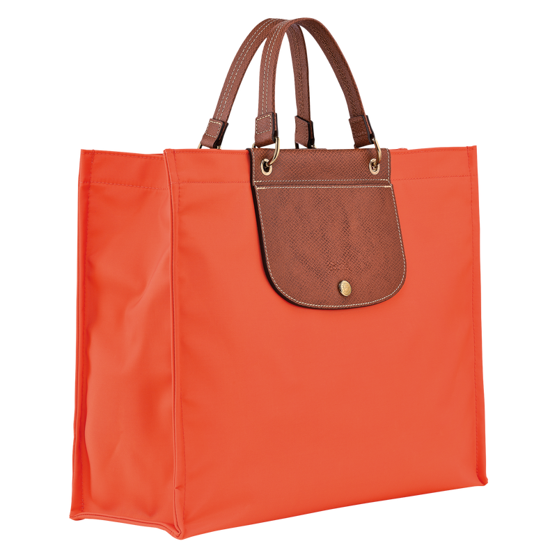 Longchamp Cabas Longchamp Bolso shopper L Tela - Carotte Libre de impuestos