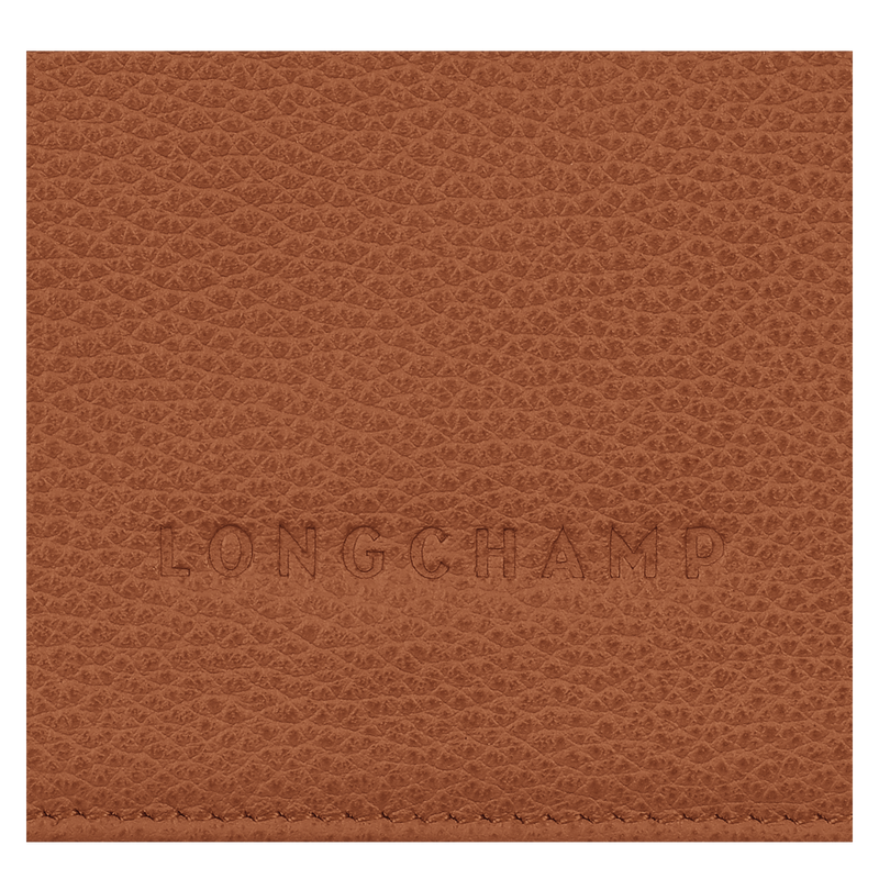 Longchamp Le Foulonné Cartera compacta Cuero - Caramelo Ofertas de temporada