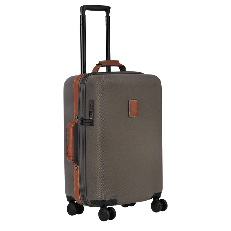 Longchamp Boxford Maleta S Lona reciclada - Marrón Outlet online