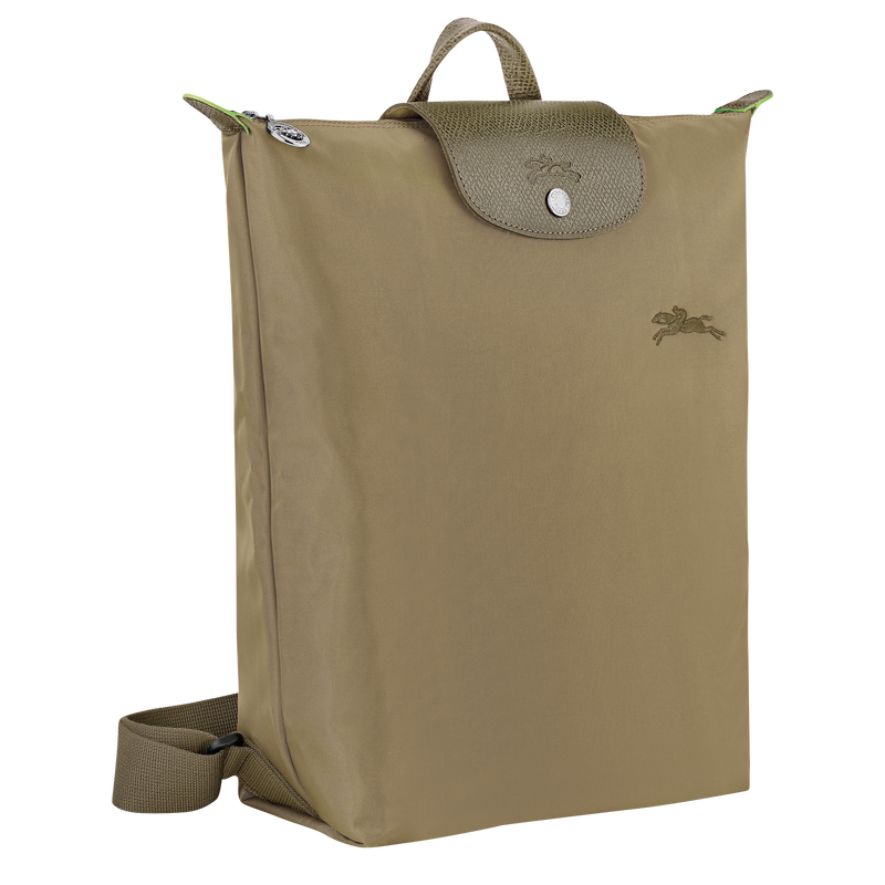 Longchamp Le Pliage Green Mochila M Tela - alcachofa Rebajas de fábrica