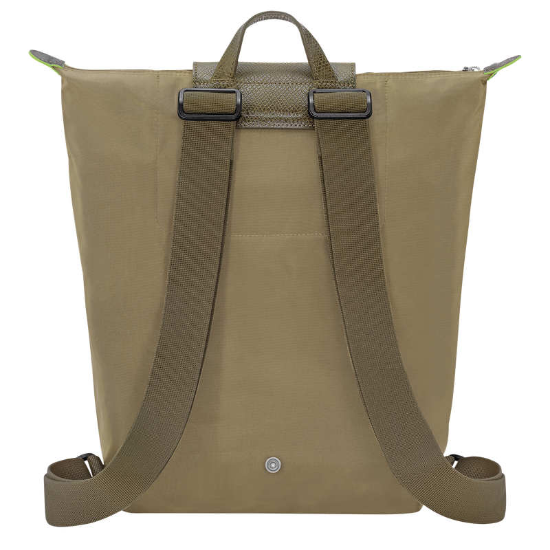 Longchamp Le Pliage Green Mochila M Tela - alcachofa Rebajas de fábrica