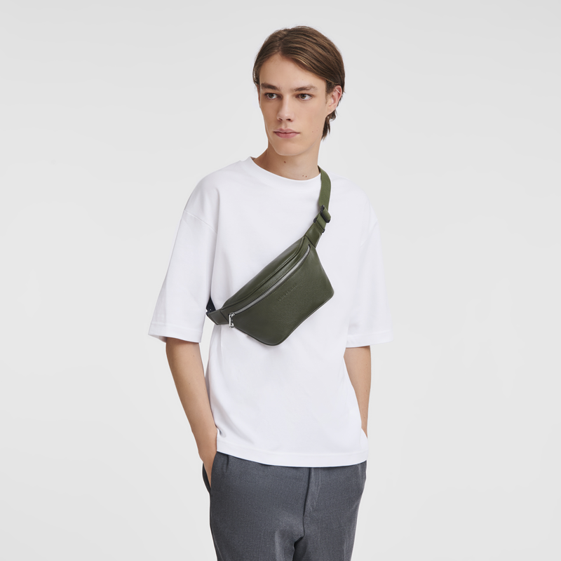 Longchamp Le Foulonné Riñonera M Cuero - Caqui Los más vendidos