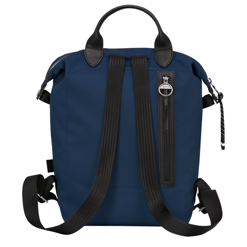 Longchamp Le Pliage Energy Mochila L Lona reciclada - Azul Marino Descuento