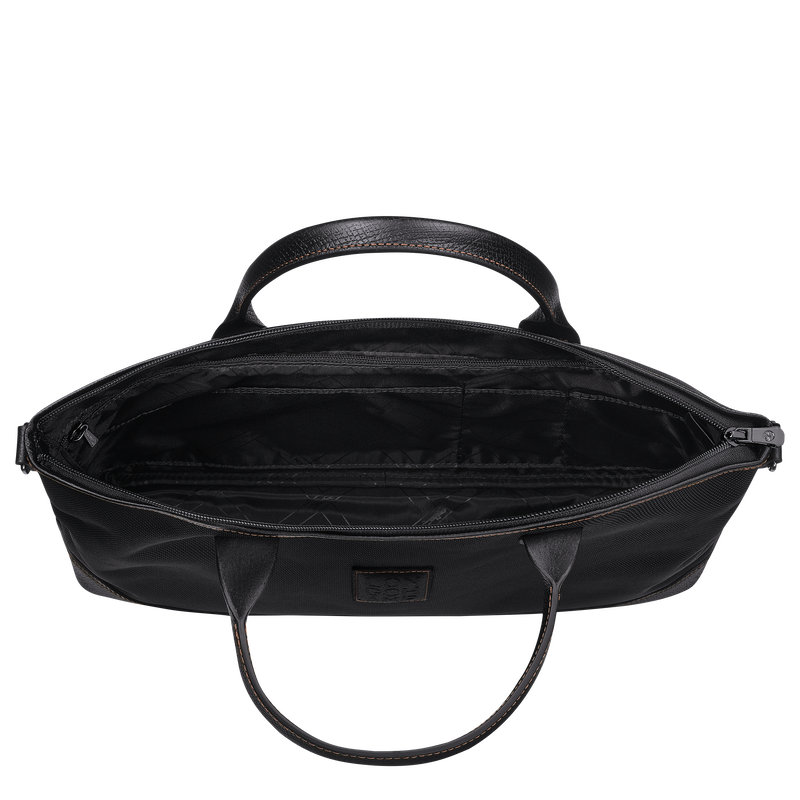 Longchamp Boxford Maletín S Lona reciclada - Negro Tienda