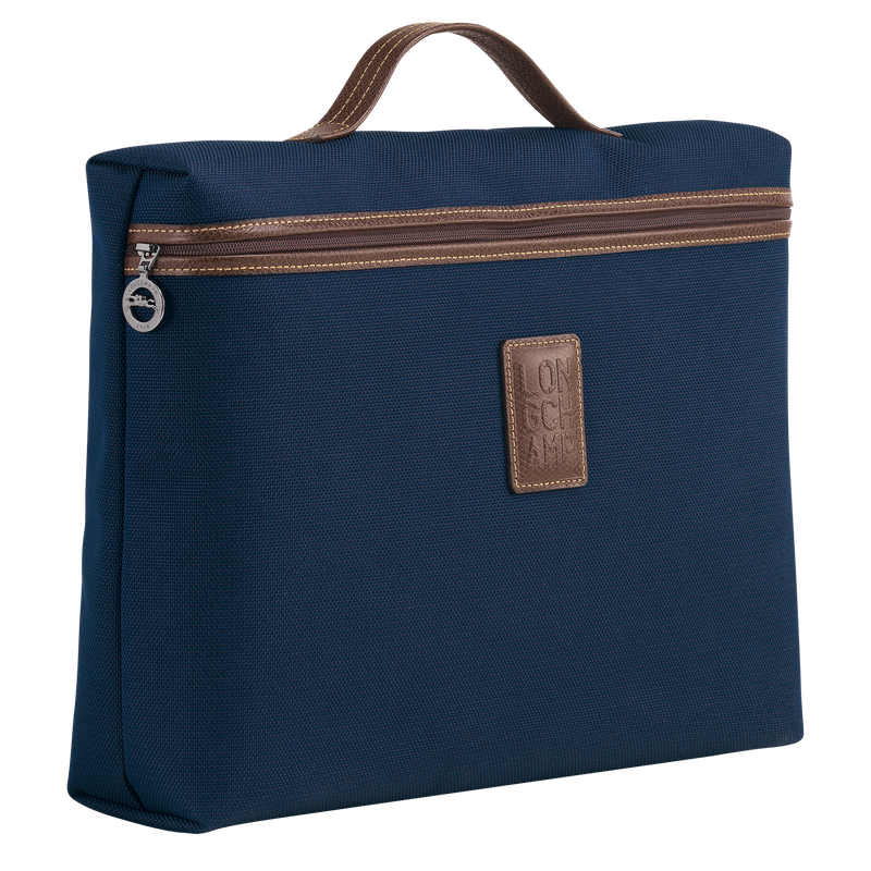 Longchamp Boxford Maletín S Lona reciclada - Azul Tienda