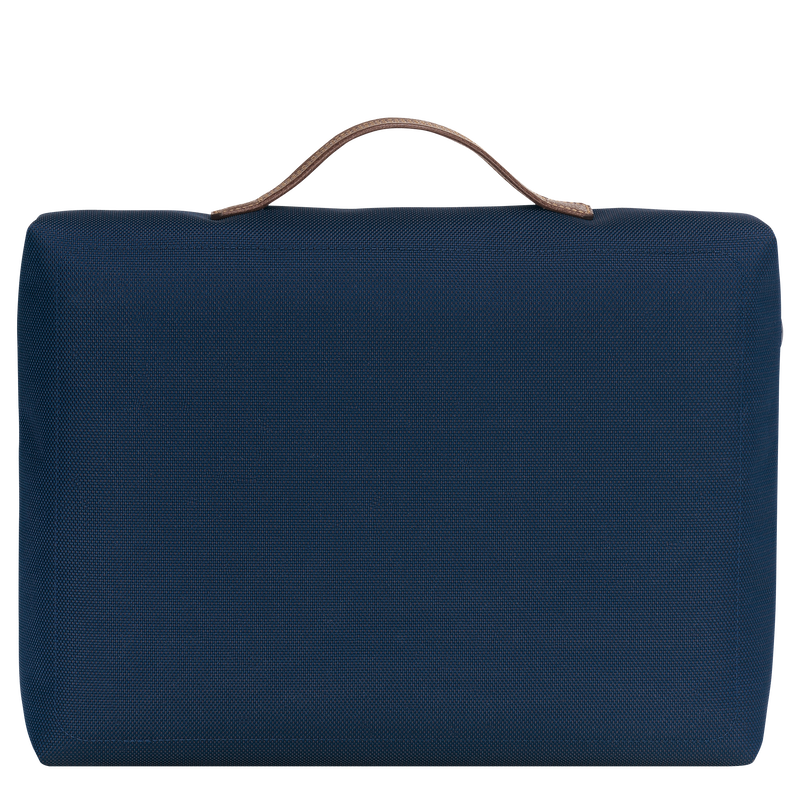 Longchamp Boxford Maletín S Lona reciclada - Azul Tienda