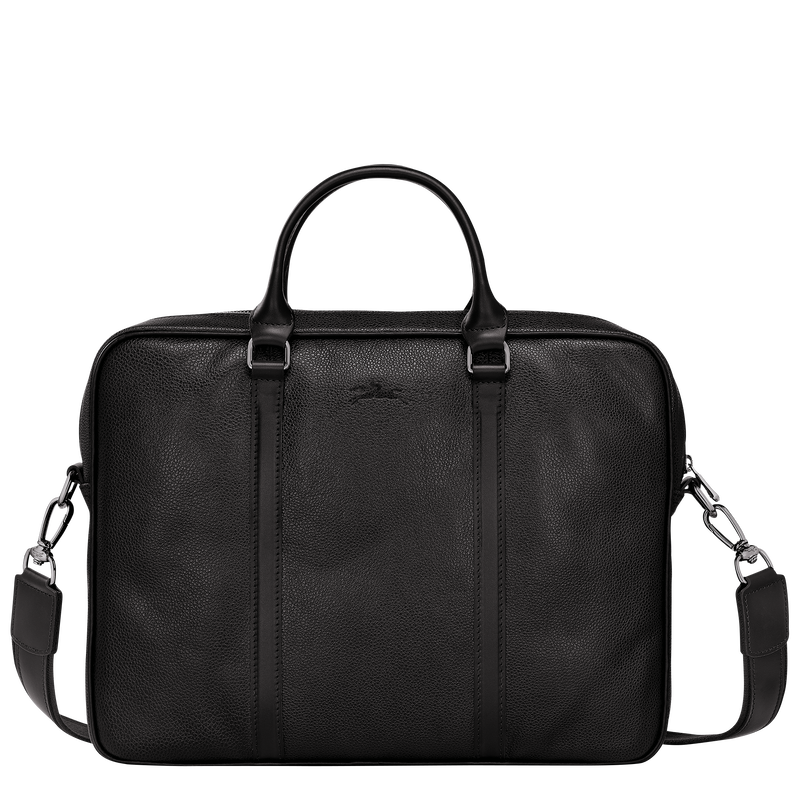 Longchamp Le Foulonné Maletín XS Cuero - Negro Liquidación