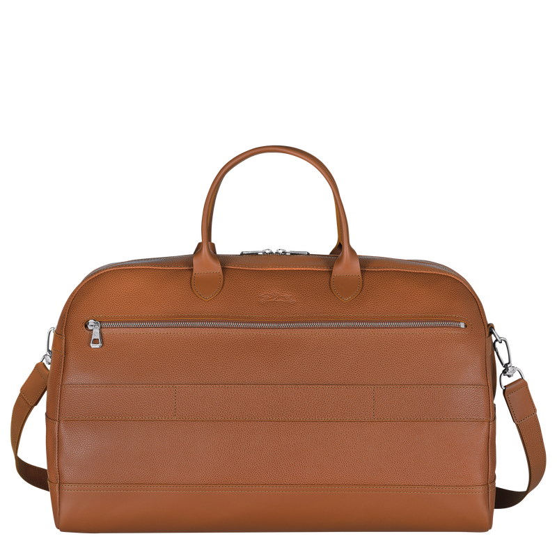Longchamp Le Foulonné Bolsa de viaje L Cuero - Caramelo Rebajas top
