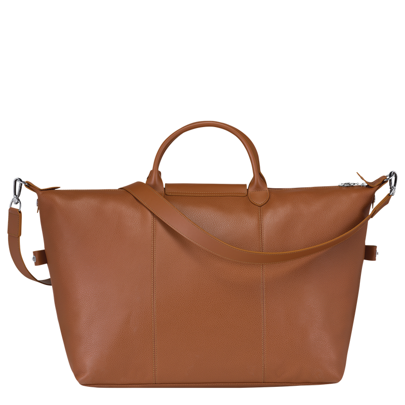 Longchamp Le Foulonné Bolsa de viaje L Cuero - Caramelo COMPRAR AHORA
