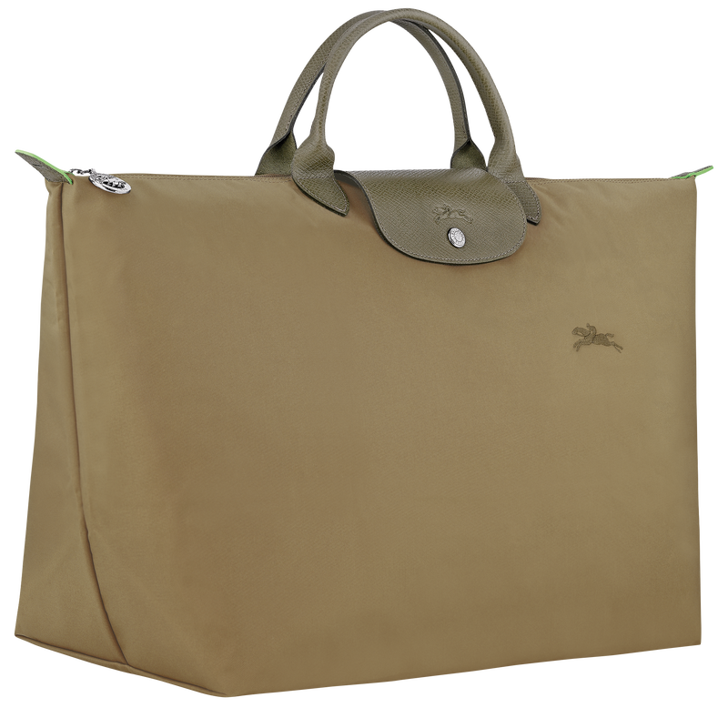 Longchamp Le Pliage Green Bolsa de viaje L Lona reciclada - alcachofa Solo hoy