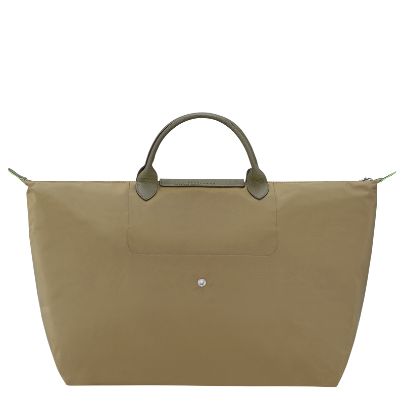 Longchamp Le Pliage Green Bolsa de viaje L Lona reciclada - alcachofa Solo hoy