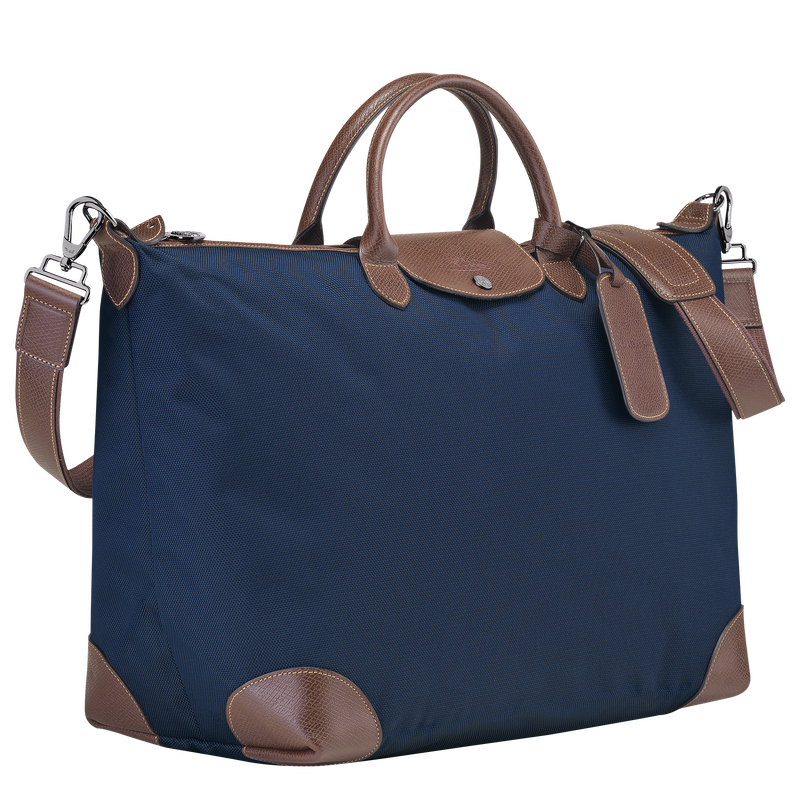 Longchamp Boxford Bolsa de viaje L Lona reciclada - Azul Solo queda un día