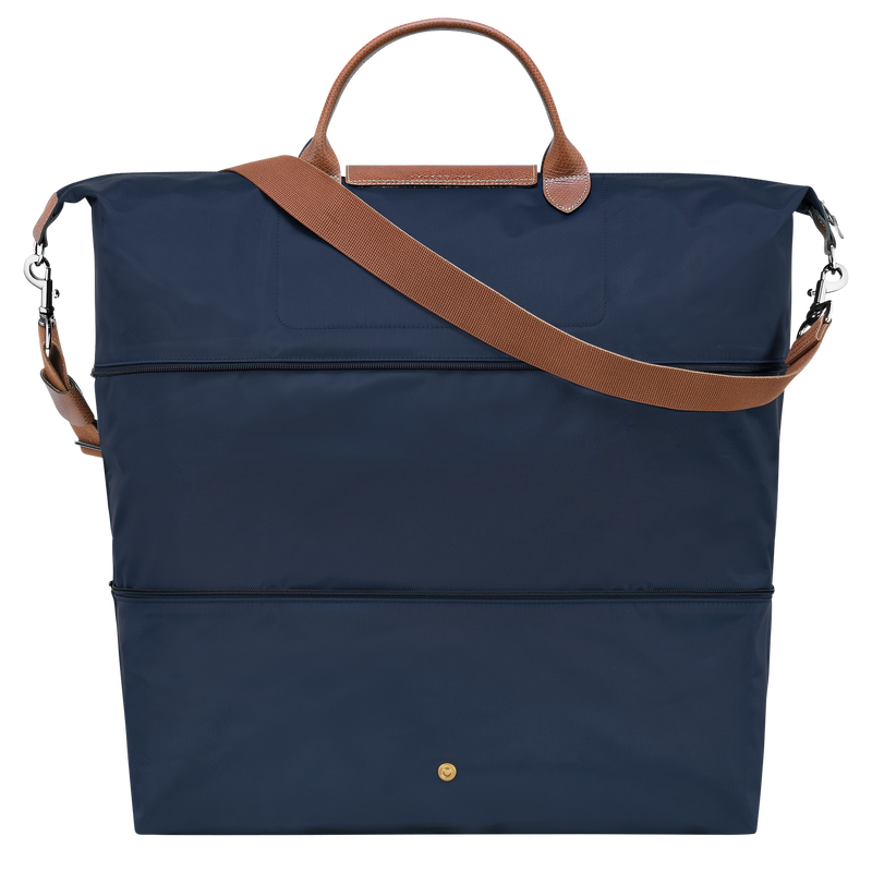 Longchamp Le Pliage Original Bolsa de viaje ampliable Lona reciclada - Azul Marino Liquidación