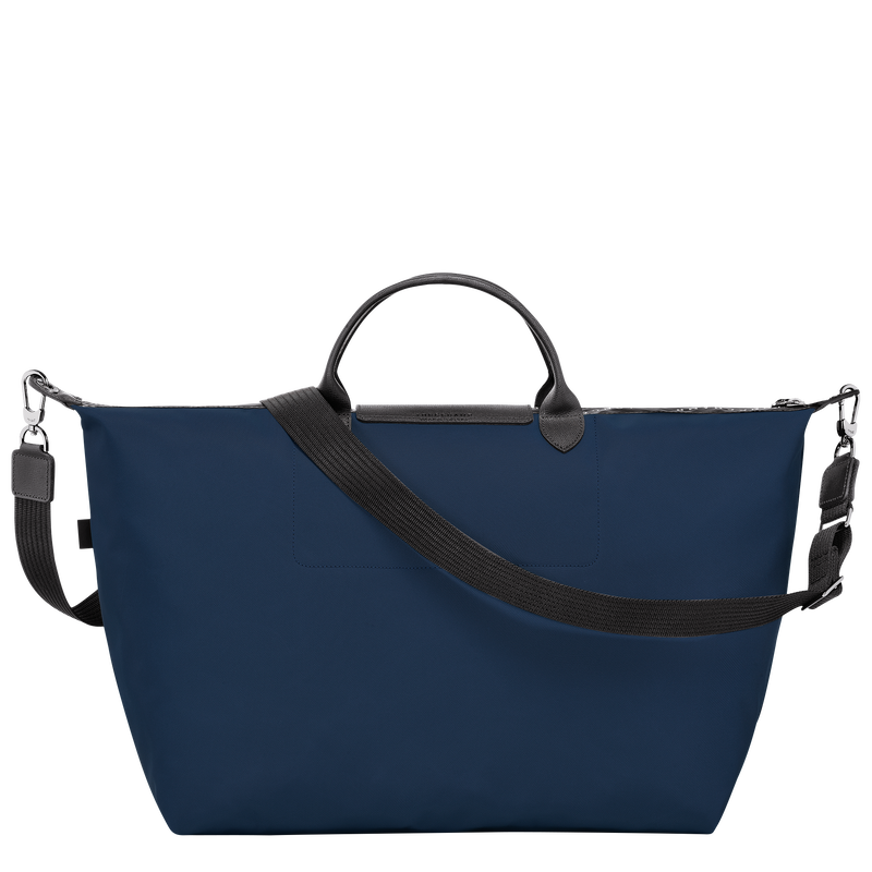 Longchamp Le Pliage Energy Bolsa de viaje L Lona reciclada - Azul Marino Envío internacional gratuito