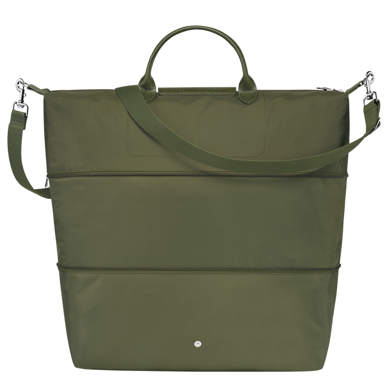 Longchamp Le Pliage Green Bolsa de viaje ampliable Lona reciclada - Bosque Limitado a 3 días