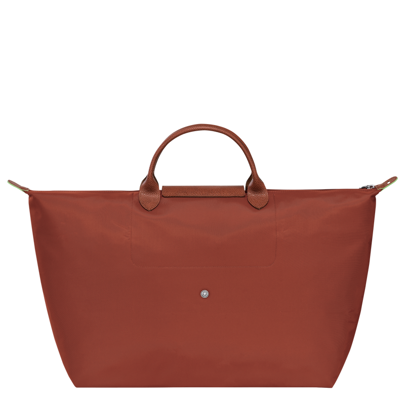 Longchamp Le Pliage Green Bolsa de viaje L Lona reciclada - Castaño Ahorra y exporta