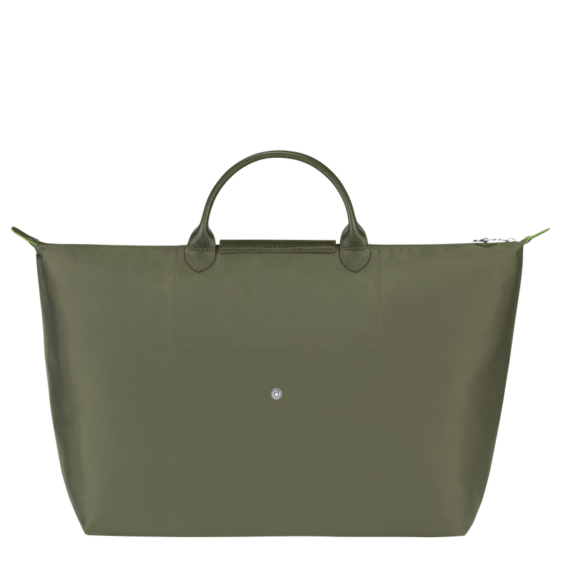 Longchamp Le Pliage Green Bolsa de viaje L Lona reciclada - Bosque Precios de Black Friday