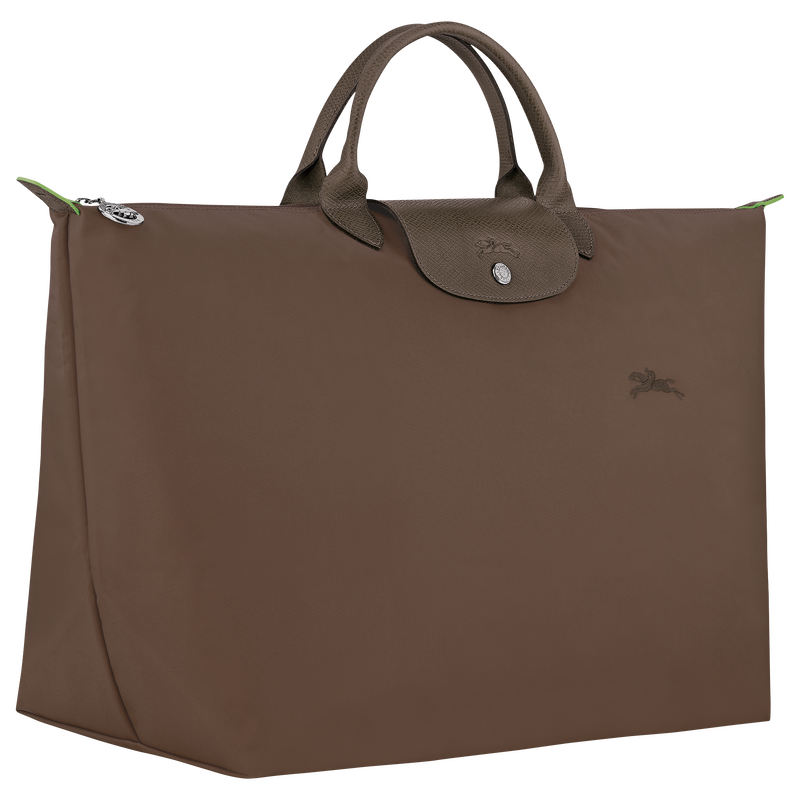 Longchamp Le Pliage Green Bolsa de viaje L Lona reciclada - Tierra En oferta