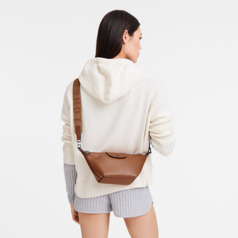 Longchamp Le Pliage Xtra Bolso bandolera XS Cuero - Coñac Grandes ahorros