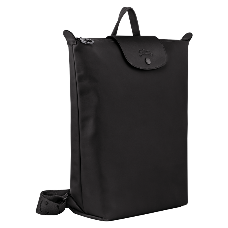 Longchamp Le Pliage Xtra Mochila M Cuero - Negro 2025