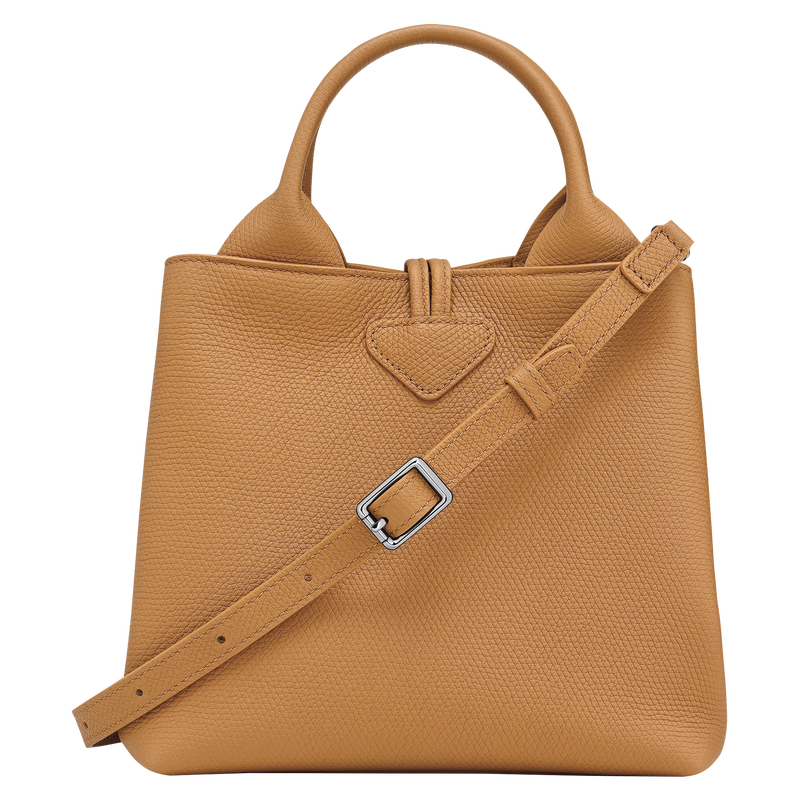 Longchamp Le Roseau Bolso con asa superior S Cuero - Nuez En oferta