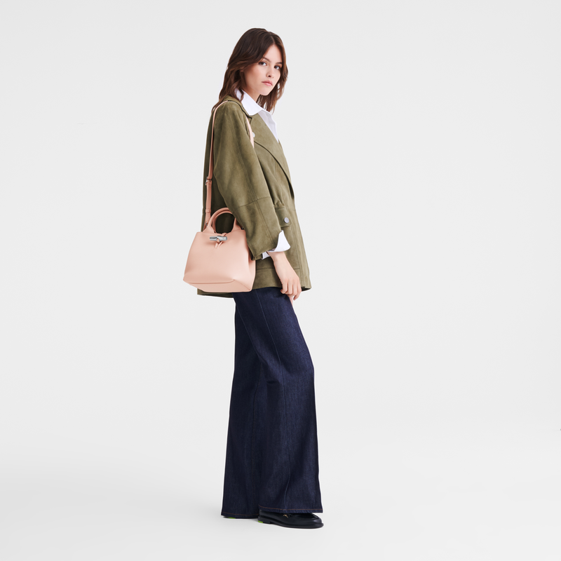 Longchamp Le Roseau Bolso con asa superior S Cuero - Bailarina Rebajas de fábrica