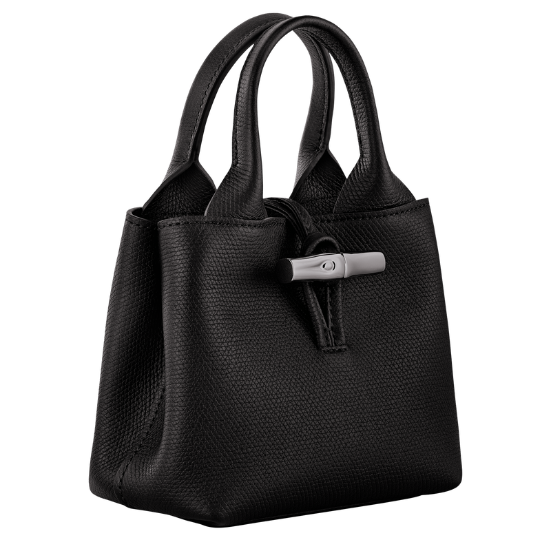 Longchamp Le Roseau Bolso con asa superior XS Cuero - Negro Los más vendidos