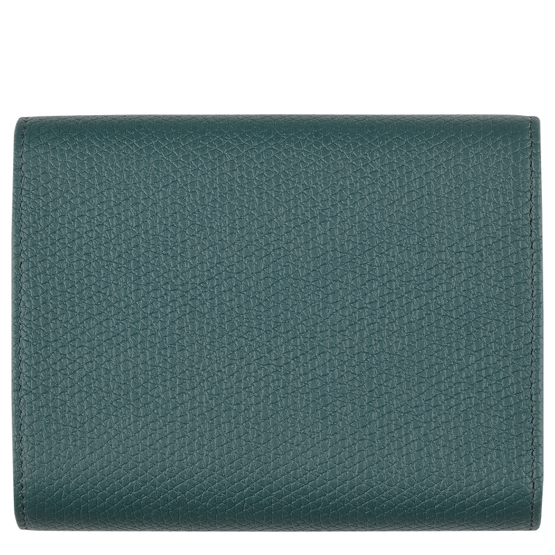 Longchamp Le Roseau Cartera Cuero - Cedro Tienda