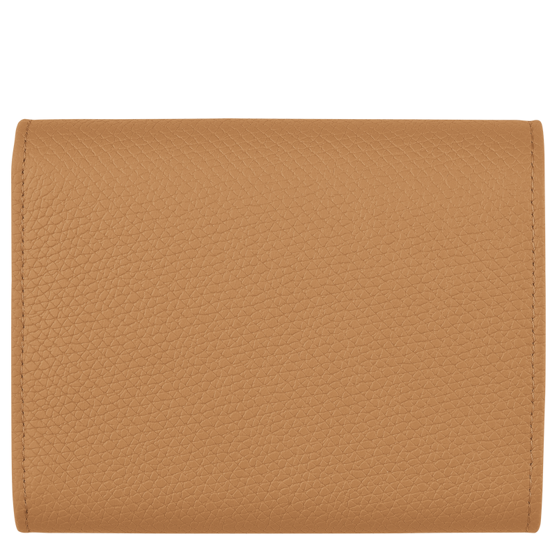 Longchamp Le Roseau Cartera Cuero - Nuez Liquidación
