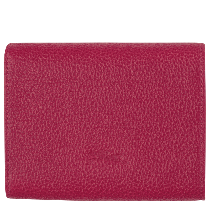 Longchamp Le Roseau Cartera Cuero - Remolacha Rebajas online