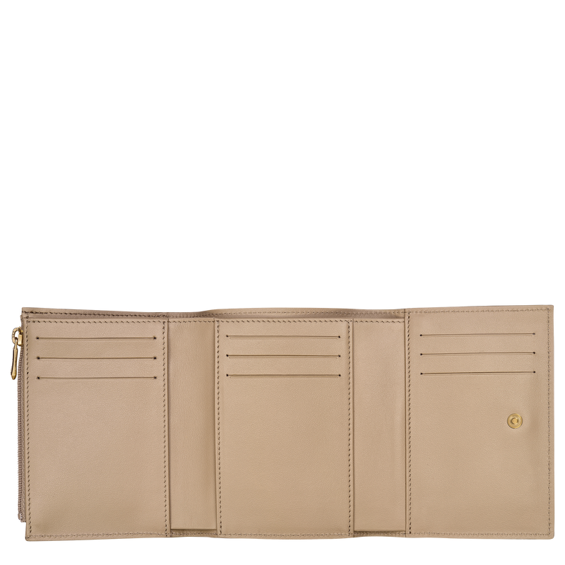 Longchamp Le Roseau Cartera compacta Cuero - Rais Envío gratis