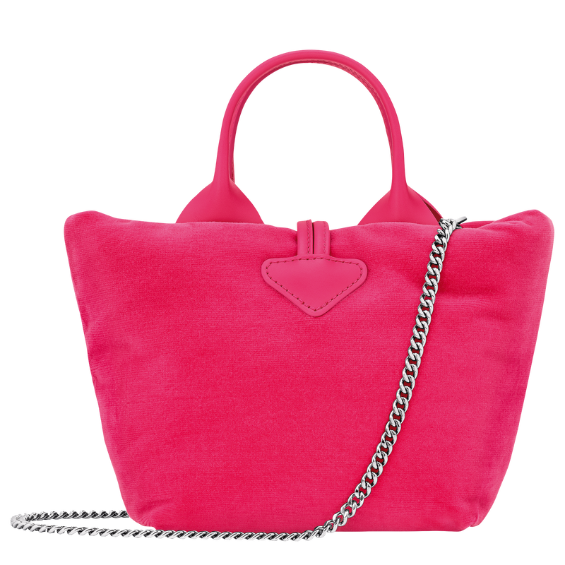 Longchamp Le Roseau Bolso con asa superior XS Tela - Rosa Precio ultrabajo