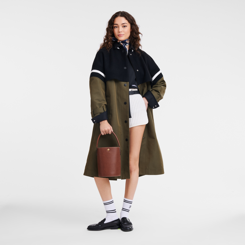 Longchamp Épure Bolso saco S Cuero - Marrón Devoluciones gratuitas