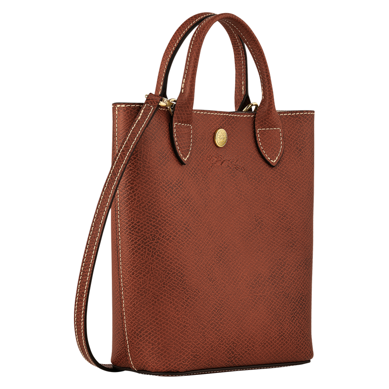Longchamp Épure Bolso shopper XS Cuero - Marrón Rebajas